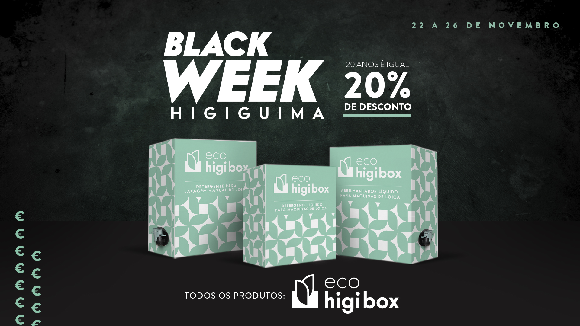 20 Anos é sinónimo de 20% DESCONTO